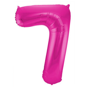 Balon Folie 86cm Magenta Cifra 7 Folat