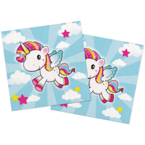 Set 20 Servetele Unicorn2 33x33 cm Folat