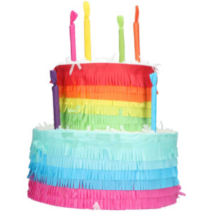 Pinata Tort Curcubeu 25x23cm Folat