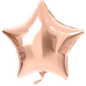 Balon Folie Stea 45cm Rose Gold Folat