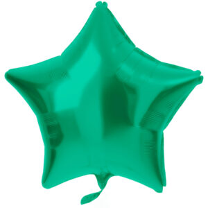 Balon Folie Stea 45cm Green Mat Folat