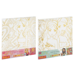 Pictura pe numere 30x30cm Besties GRAFIX