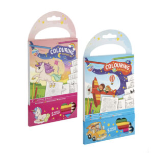 Set de activitati cu creioane in asort MOXY