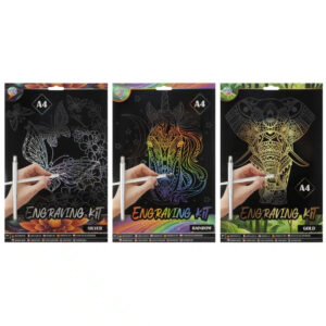 Set creativ de razuit A4 8 in asort. MOXY