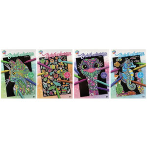 Set creativ Pictura pe Velvet A4 in asort. MOXY