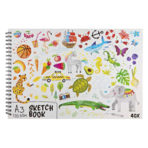 Sketch book A3, 135 gsm 40 foi MOXY