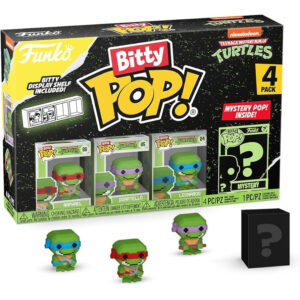 Set de 4 figurine Teenage Mutant Ninja Turtles Shredder Funko POP!