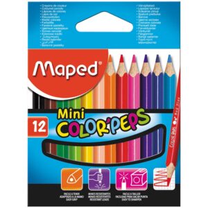Creioane colorate MAPED Mini/12