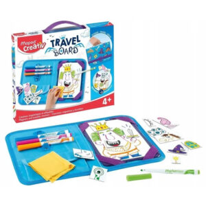 Set MAPED Creativ Travel, tabla si magneti