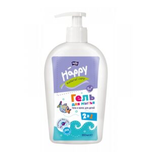 Gel p/u corp si par 2in1 p/u copii 300ml Bella Baby Happy Natural Care