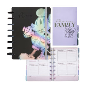 Planificator A5 cu inele 200 foi Disney 100 COOLPACK