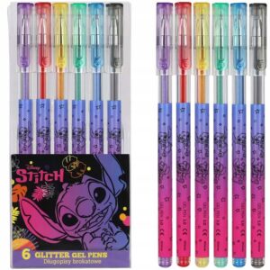 Set pixuri cu sclipici 6 buc Disney Black COOLPACK