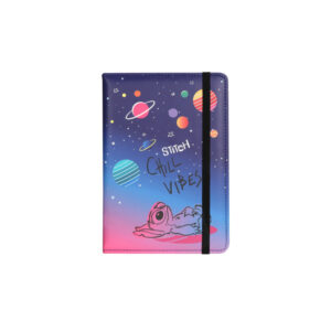 Carnet A5 80 foi linie cu elastic model 3 Stitch Disney Black COOLPACK