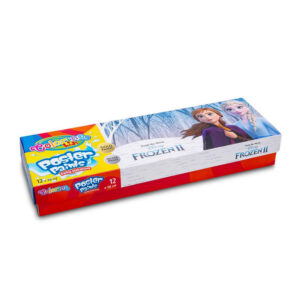 Set vopsea tempera Frozen 20ml, 12 culori Disney Colorino