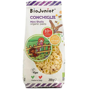 Paste organice in forma de scoici (10 luni+) 200g BioJunior