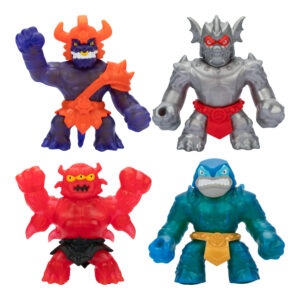 Set 2 Figurine Stretch Strikers in asort. GOO JIT ZU MOOSE