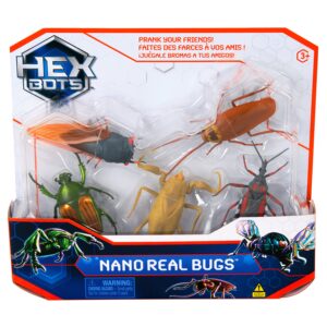 Jucarie interactiva Nano Real Bugs 5 buc. set HEX BOTS SPIN MASTER