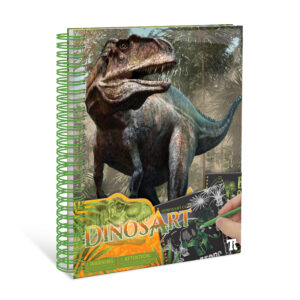 Caiet creativ Dinosart- Scratch and Sketch