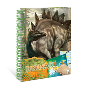 Caiet creativ Dinosart- Sticker-by-Number