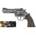 Revolver Politie 12 cartuse 3+ old silver GONHER