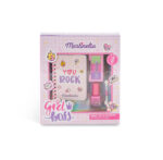 Set produse cosmetice copii Super Girl Notebook MARTINELIA