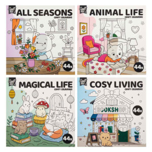 Carte de colorat Cute and Comfy Craft ID