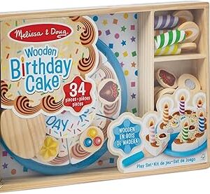 Set din lemn - Birthday Cake Melissa and Doug