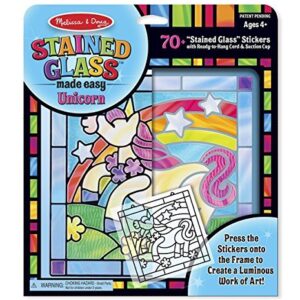 Set de vitralii unicorn Melissa and Doug