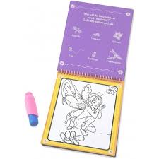 Carnet de colorat cu apa Povesti Melissa and Doug
