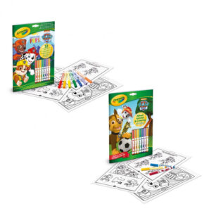 Carte de activitati Paw Patrol cu 7 markere CRAYOLA