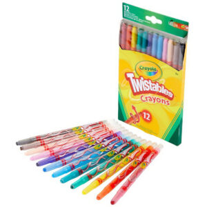 Сreioane cerate cu mecanism de rasucire 12 buc. Crayola