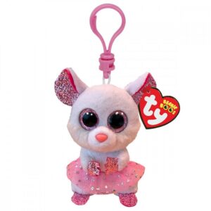 White ballerina mouse 8.5 cm