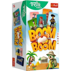 Trefl 02122 Game - Boom Boom Rodzina Treflikw