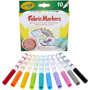 Set de markere p/u textil CRAYOLA