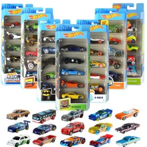 Set cadou de masini (5 buc)Mattel