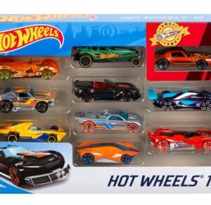 Masina de baza (10 bucati) Hot Wheels Mattel
