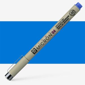 Stilou tehnic SAKURA Pigma Micron 04 Blue - 0,4 mm ROYAL TALENS