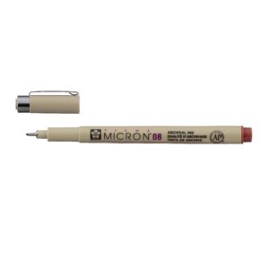 Stilou tehnic SAKURA Pigma Micron 08 Brown - 0,5 mm ROYAL TALENS