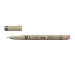 Stilou tehnic SAKURA Pigma Micron 08 Pink - 0,5 mm ROYAL TALENS