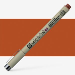 Stilou tehnic SAKURA Pigma Micron 05 Brown - 0,45 mm ROYAL TALENS