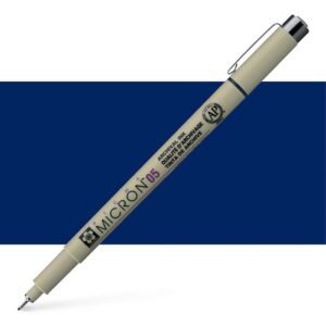 Stilou tehnic SAKURA Pigma Micron 05 Blue Black - 0,45 mm ROYAL TALENS