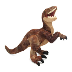 Jucarie moale Velociraptor 38cm Dino Wild Republic