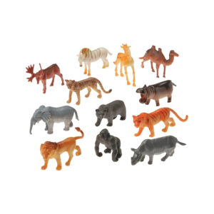 Set mini animale salbatice in polietilen Wild Republic