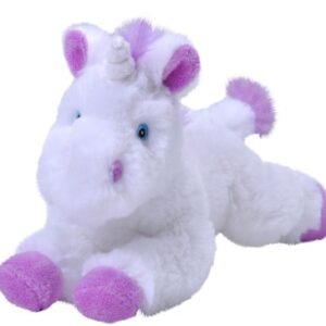Jucarie de plus Unicorn alb/roz ECOKINS 20cm Wild Republic
