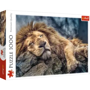 Puzzle 1000 Sleeping lion / Trefl