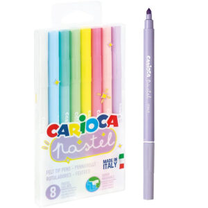 Set carioci Pastel 8 buc. Carioca