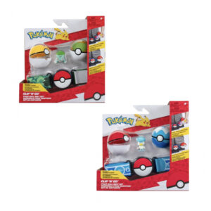Set de joaca Clip n Go in asort. Pokemon JAZWARES