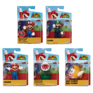 Figurina Mario Nintendo in assort. 6cm Super Mario JAKKS