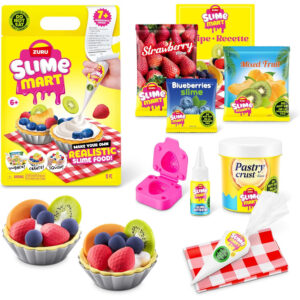 Set pentru prepararea slime Fruit Tart Shopping Bag SLIME MART ZURU