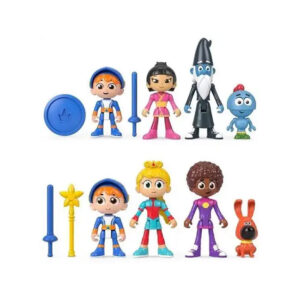 Set 4 figurine in asort. Knight Gus Fisher-Price
